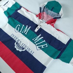 Vintage 90s Gimmie International Striped T-Shirt Shirt Men's Size L